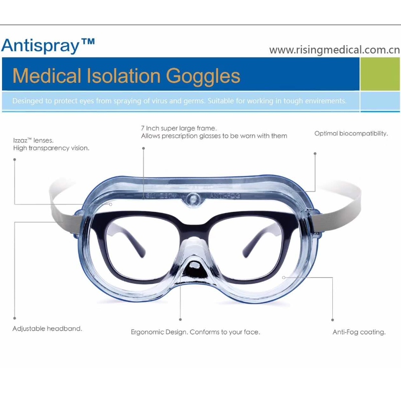 lékařské izolační brýle